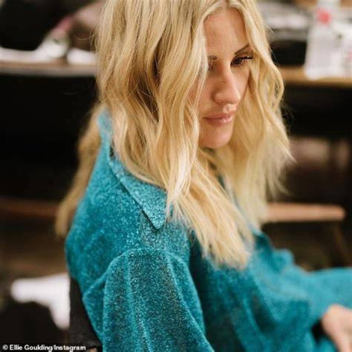 Solo shots:&nbsp;The Lights hitmaker didn't include any photographs of her husband and instead opted for artsy shots of herself